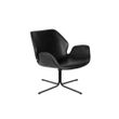 Afbeelding van Zuiver Nikki Lounge Chair Zwart