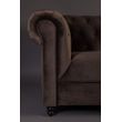 Afbeelding van Dutchbone Chester Sofa Donkerbruin