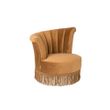Afbeelding van Dutchbone Flair Lounge Chair Goudbruin
