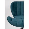 Afbeelding van Zuiver OMG Stoel Petrol Velvet
