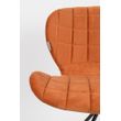 Afbeelding van Zuiver OMG Stoel Oranje Velvet