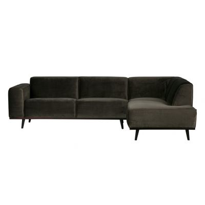 BePureHome Statement Hoekbank Rechts Warm Groen BePureHome Statement Hoekbank Rechts Warm Groen
