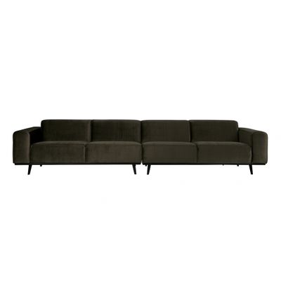 BePureHome Statement 4-zits Bank XL Warm Groen BePureHome Statement 4-zits Bank XL Warm Groen