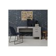 Afbeelding van Woood Dennis Bureau Betongrijs Levering week 13 2021