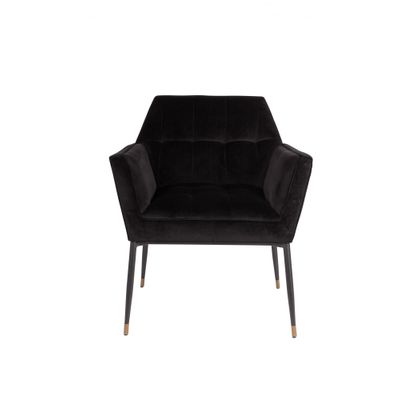 Dutchbone Kate Armstoel Zwart Dutchbone Kate Armstoel Zwart