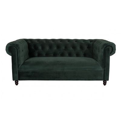 Dutchbone Chester Sofa Donkergroen Dutchbone Chester Sofa Donkergroen