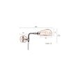Afbeelding van Dutchbone Lily Wandlamp