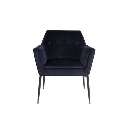 Dutchbone Kate Armstoel Deep Blue Dutchbone Kate Armstoel Deep Blue