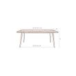 Afbeelding van Dutchbone Alagon Eettafel - 180 CM