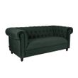 Afbeelding van Dutchbone Chester Sofa Donkergroen