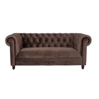 Dutchbone Chester Sofa Donkerbruin