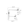 Afbeelding van Zuiver Shady Double Wandlamp Wit