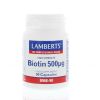 Afbeelding van Lamberts Vitamine B8 500 mcg (biotine)