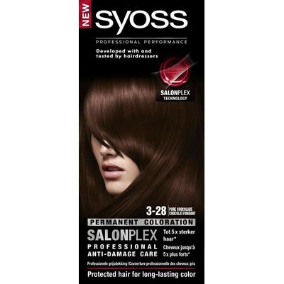 Syoss Color baseline 3-28 pure chocolade haarverf