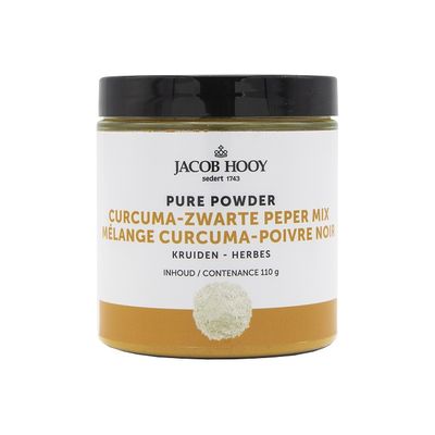 Pure powder curcuma zwarte peper