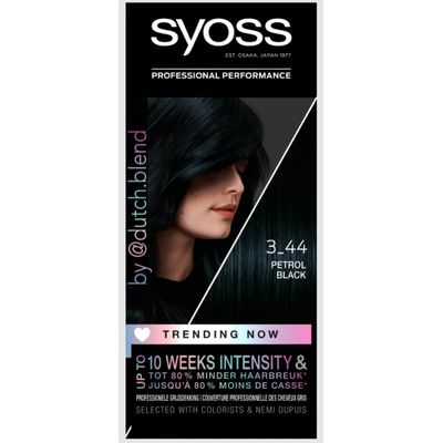 Syoss Color trending now 3-44P black