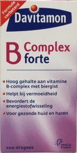 Davitamon Vitamine B forte 200 dragees - Medimart.nl -
