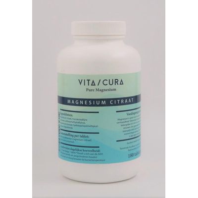 Vitacura Magnesium citraat 200 mg