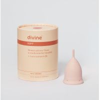 Divinecup Menstruatiecup pretty in pink maat S soft