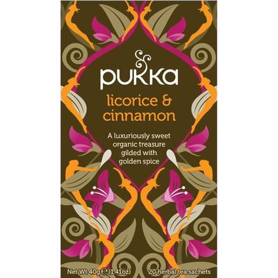Pukka Org. Teas Licorice & cinnamon thee