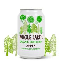 Whole Earth Sparkling apple drink