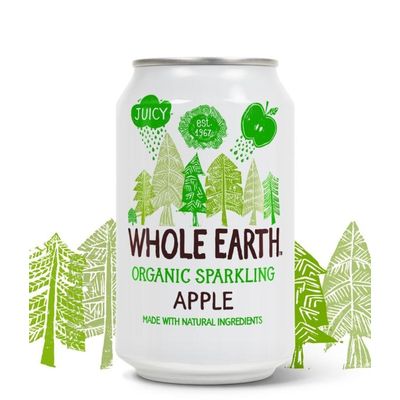 Whole Earth Sparkling apple drink