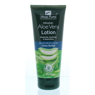 Optima Aloe pura organic aloe vera lotion