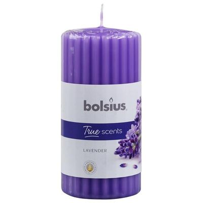 Bolsius Stompkaars geur 120/58 true scents lavendel