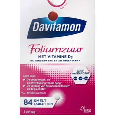 Davitamon Foliumzuur vitamine D