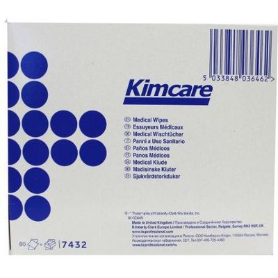 Kimcare Medical wipes 12 x 22 cm