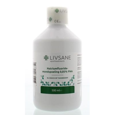 kiespijn rand Verbeelding Livsane Natriumfluoride mondspoeling 0.05% - 500 ml - Medimart.nl -  (3327080)