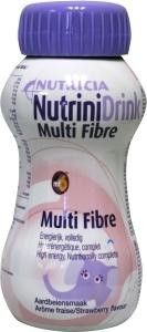 Nutrinidrink Multi fibre aardbei