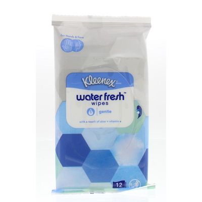 Kleenex Water fresh wipes gentle