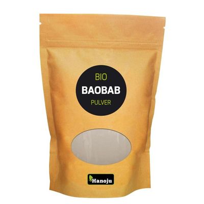 Hanoju Bio baobab poeder paperbag