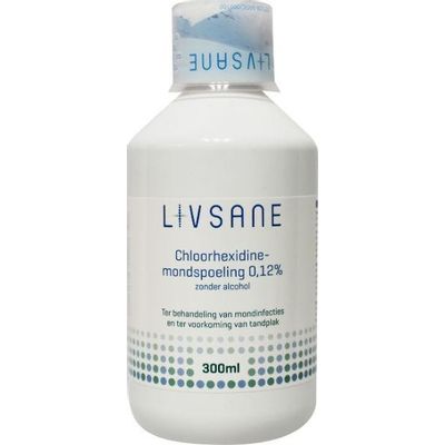 Gelijk Regeren Voetzool Livsane Chloorhexidine mondspoeling 0,12% - 300 ml - Medimart.nl - (3327079)