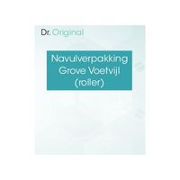 Dr Original Navulverpakking grove voetvijl (roller)