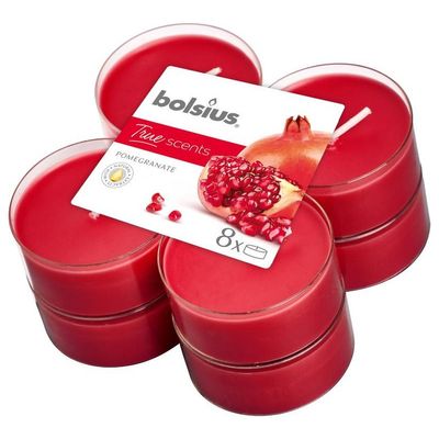 Bolsius Maxilicht true scents pomegranate
