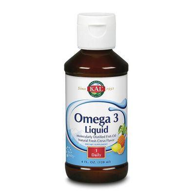 KAL Omega 3 1200/800 vloeibaar citrus