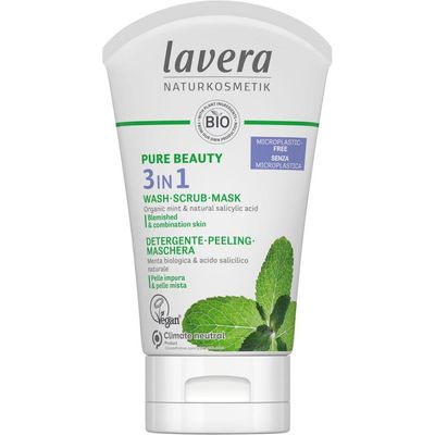 Lavera Pure Beauty 3in1 reiniger - peeling - masker