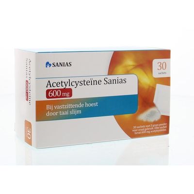 Sanias Acetylcysteine 600 mg sachets