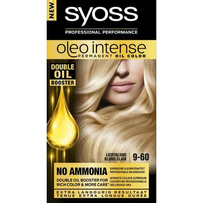 Syoss Color Oleo Intense 9-60 licht blond haarverf