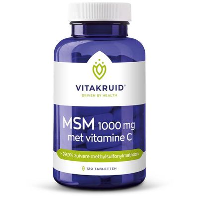Vitakruid MSM 1000 mg + vitamine C