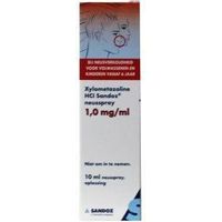 Xylometazoline 1 mg/ml spray