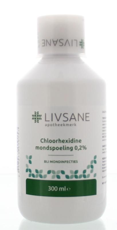 Wirwar Onvoorziene omstandigheden zag Livsane Chloorhexidine mondspoel 0.2% - 300 ml - Medimart.nl - (3327084)
