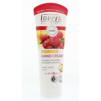 Lavera Handcreme/hand cream anti-ageing cranberry argan
