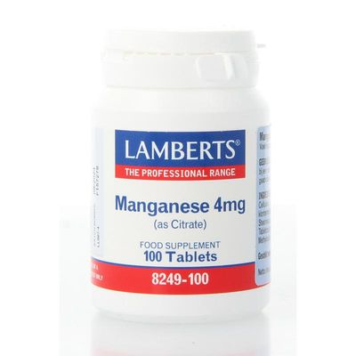 Lamberts Mangaan (manganese) 4 mg