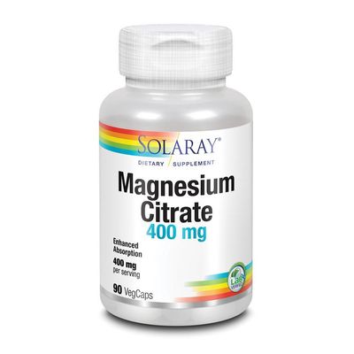 Solaray Magnesium citraat 400 mg