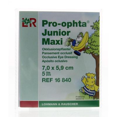 Pro Ophta Occlusiepleister maxi 7 x 5.9 cm