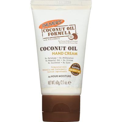 Palmers Coconut oil formula hand cream tube