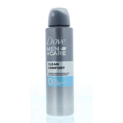 Dove Men+ care deodorant spray extra fresh 0%